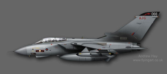 Tornado GR.4 ZA601 AJG 617 Sqn